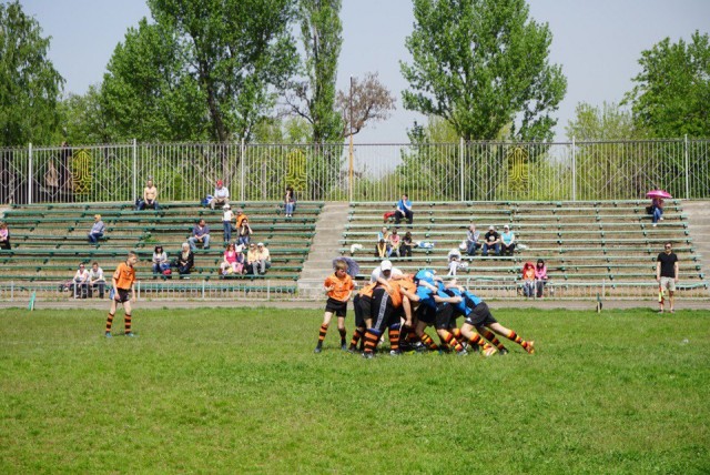 Юные криворожане соревновались с регбистами из разных городов Украины