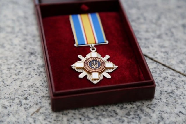 Президент посмертно нагородив орденом За мужність криворізького бійця АТО