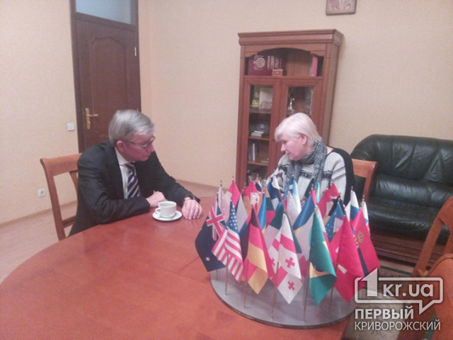 Криворізькі активісти зустрілися з Президентом Світового Конгресу Українців