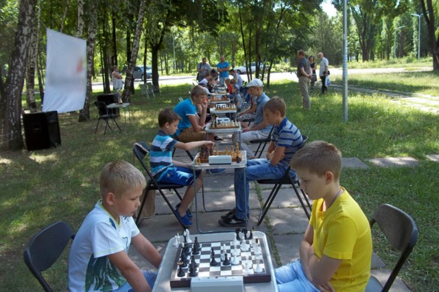 Ход конем: В нескольких районах Кривого Рога провели шахматные турниры