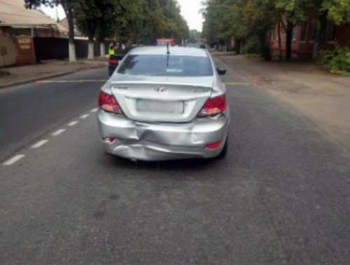 В Саксаганском районе ДТП: Пострадала девушка-водитель