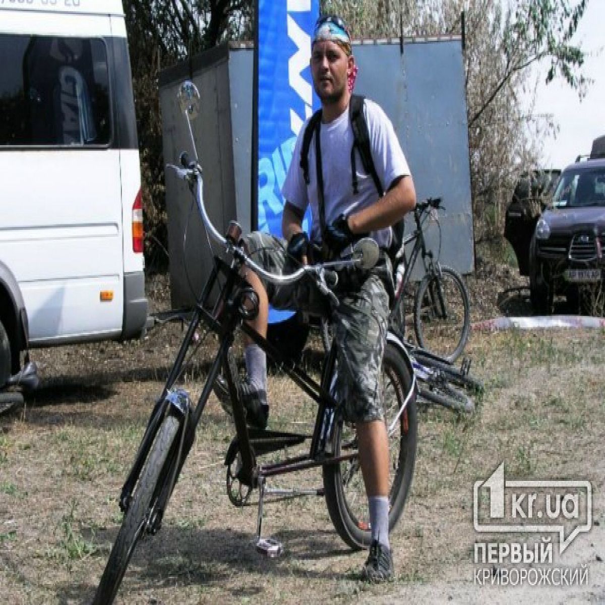 Растабайкер из Анапы изобрёл необычный велосипед