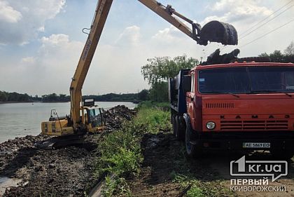 В Кривом Роге может появится новый пляж. Работы по очистке прудов продолжаются