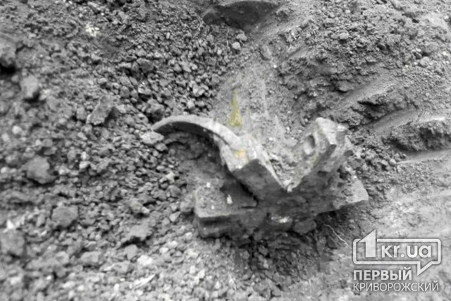 В жилом районе Кривого Рога найден снаряд времен Второй мировой войны