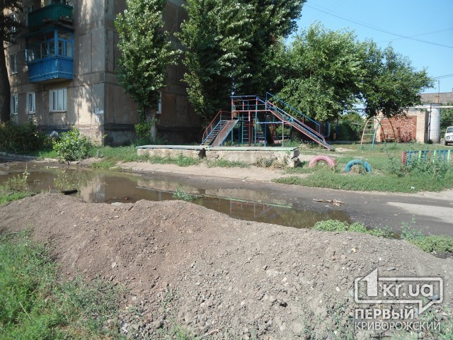 Питьевая вода пополняет реку Саксагань: аварию на водопроводе не устраняют уже 2 недели