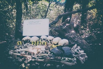 Ничего святого: в Кривом Роге «черные копатели» осквернили останки солдат