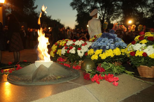 Ничто не забыто: Кривой Рог первым в Украине начал праздновать 71-ю годовщину Победы над нацизмом