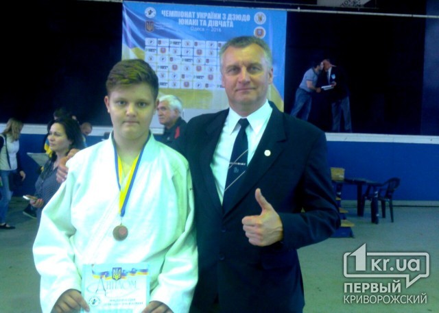 Криворожанин стал призером Чемпионата Украины по дзюдо