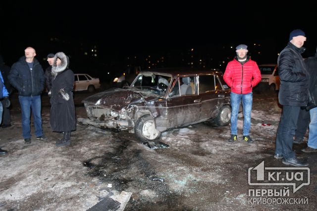Серьезное ДТП в Кривом Роге: Два автомобиля превратились в груду металла