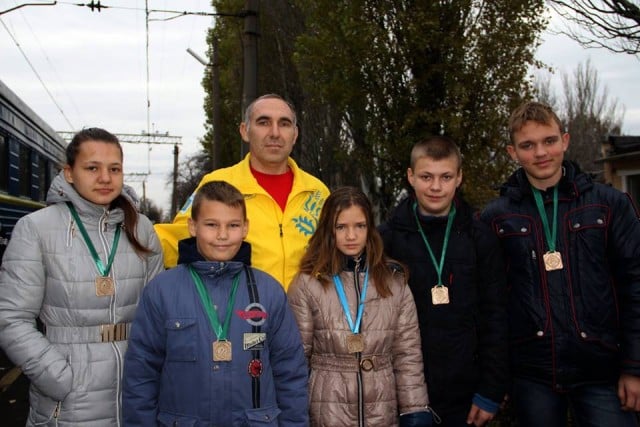 Криворожские сумоисты завоевали медали на чемпионате Европы