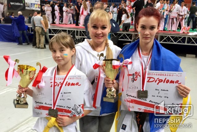 Спортсменки из Кривого Рога завоевали серебро на чемпионате Европы