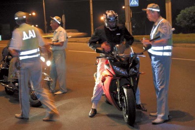 ГАИ Днепропетровщины начинает борьбу с мотоциклистами