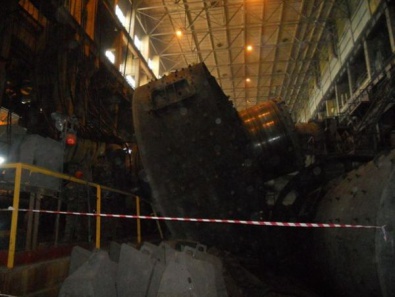 На «ИнГОКе» упала 320-ти тонная мельница
