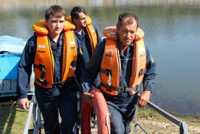 В Днепропетровской области МЧСники спасли рыбака