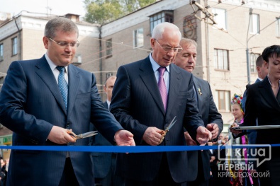 Кривой Рог с рабочим визитом посетил премьер-министр Украины Николай Азаров