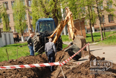 В Кривом Роге начали реконструкцию парка (ФОТО)