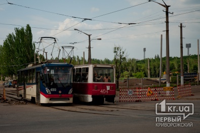 В Кривом Роге капитально отремонтируют трамвайные пути
