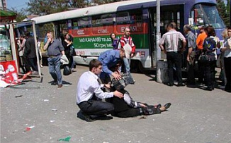 В Днепропетровске на День города поймали террориста с бомбой
