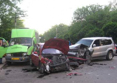 ДТП в Днепропетровской области: 10 человек травмировано