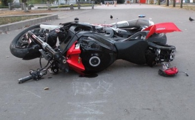 ДТП в Кривом Роге: Мотоциклист въехал в «девятку»