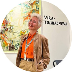 Художниця Віра Толмачева