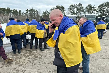 Домой из плена вернулись 36 бойцов из Днепропетровской области