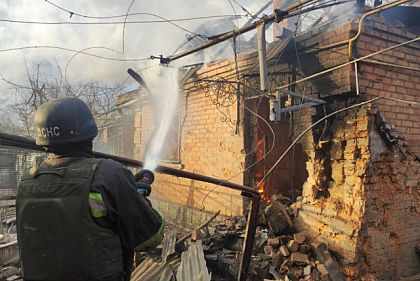 У Криворізькому районі через удар безпілотника горів приватний будинок