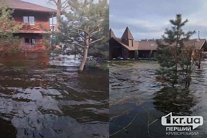 Под Кривым Рого затопило турбазы