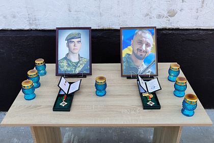 Загиблим криворіжцям Андрію Клименку та Климу Шатову відкрили пам`ятні дошки