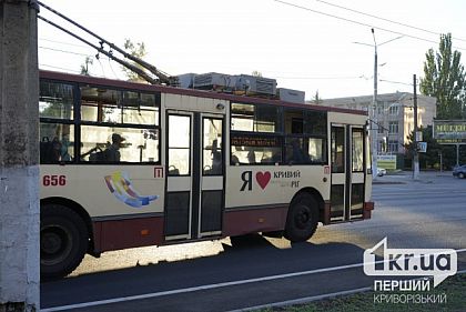 7 июля в Кривом Роге временно изменят маршрут троллейбуса №10 и автобуса №4
