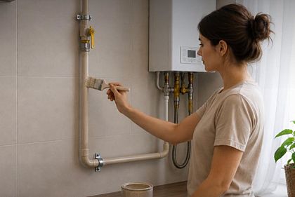 Можно ли красить газовую трубу в квартире
