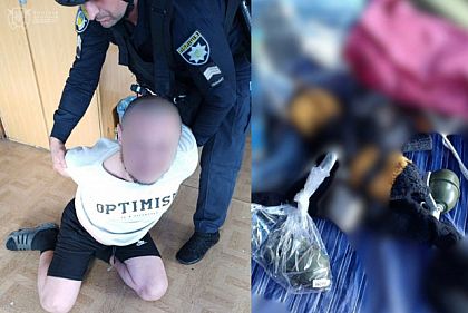 Криворіжець приніс до лікарні предмети, схожі на гранати: його затримали
