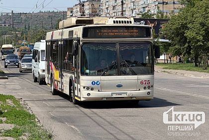 Третій день поспіль: у Кривому Розі знову обмежили рух тролейбусів №9 та №14