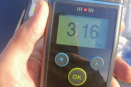 Перевищив норму алкоголю майже у 16 разів: у Кривому Розі виявили нетверезого водія