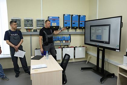 У Кривому Розі відкрили майстерню для підготовки фахівців відновлюваної енергетики