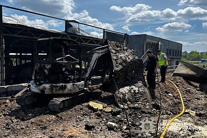 Ракетний удар по Кривому Рогу 23 червня: поліція документує наслідки атаки