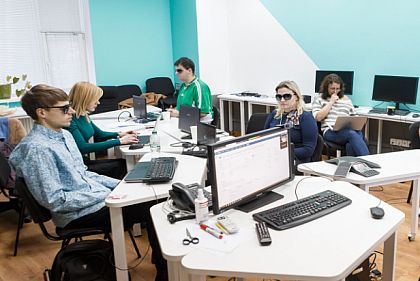 На Днепропетровщине людей с нарушениями зрения обучают цифровой грамотности