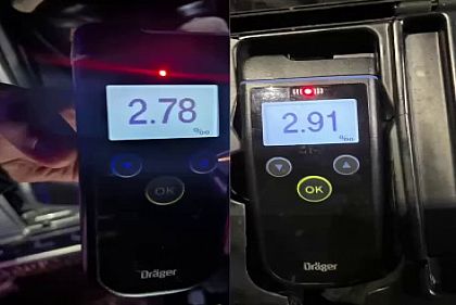 Сколько нетрезвых водителей обнаружили на дорогах Кривого Рога с начала февраля