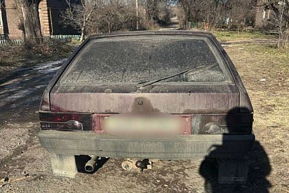 Патрульные Кривого Рога обнаружили находившийся в розыске автомобиль