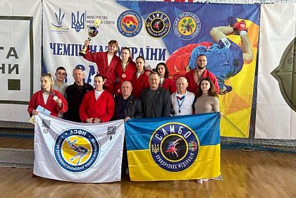 Криворіжці здобули переможні місця на Чемпіонаті України з самбо