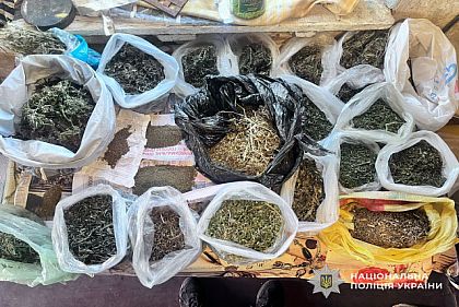 Полицейские разоблачили жителя Днепропетровщины на незаконном хранении конопли