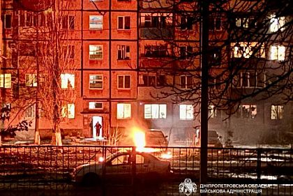 Двое жителей Кривого Рога пострадали в результате ночной атаки оккупантов