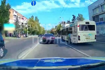 У Кривому Розі водій порушив ПДР і спробував утекти від патрульних