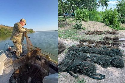 405 метрів раколовок дістали з водосховища у Дніпропетровській області — чим вони небезпечні