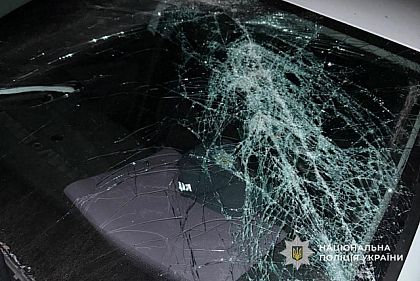 Кидав цеглу в поліцію та розбив скло службового авто: у Кривому Розі затримали нетверезого чоловіка