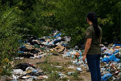 Представители громады на Криворожье не пришли на осмотр стихийной свалки, инициированной экологами
