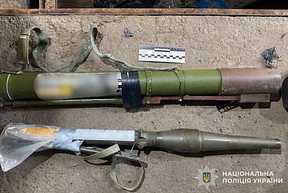 Патроны, гранаты и противотанковые гранатометы: в Криворожском районе задержали мужчину за хранение боеприпасов