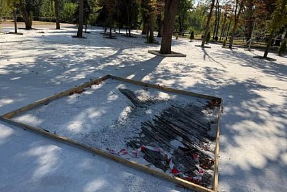 Значительный участок территории залили бетоном — что происходит в парке Мершавцева в Кривом Роге