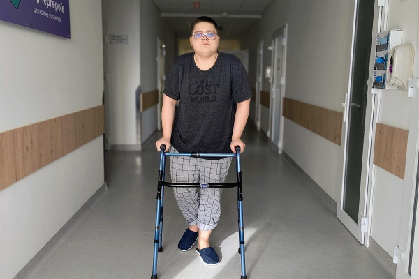 14-річний криворіжець Андрій з аномалією Арнольда-Кіарі