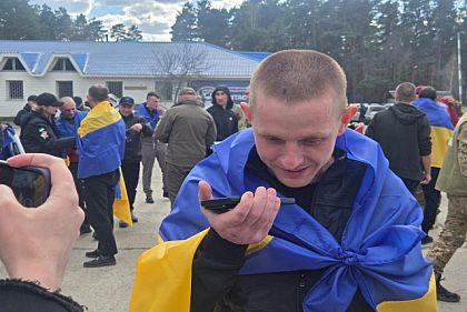 В Україну із російського полону повернулися 193 українських військових